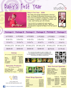 Baby Packages - Daniel Knight Studio B
