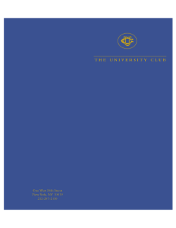 the university club - University Club Of New York