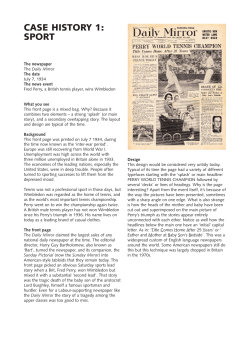 Newspaper Case studies