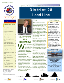 Spring 2016 - United States Power Squadrons