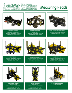 am3k single wheel - BenchMark Wireline