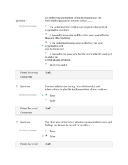 Question : An underlying assumption in the development of the