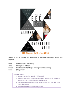 EEE Alumni Gathering 2016