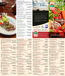 2016 Durham Farm Fresh Brochure