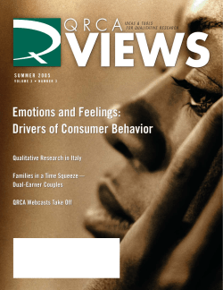 Emotions and Feelings: Drivers of Consumer