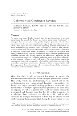 Adobe PDF version. - Center for Research in Language