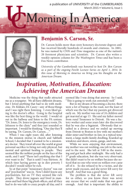 Inspiration, Motivation, Education