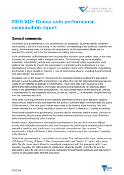 Exam &ndash; Performance (pdf - 124.95kb)