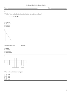 03_Home_Math3 - Head Elementary School