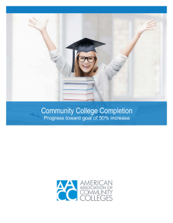 Community College Completion - American Association of