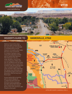 insider`s guide to hanksville, utah