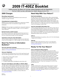 2009 IT-40EZ Booklet - State Forms Online Catalog