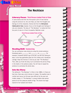 The Necklace - Lincoln Park High School