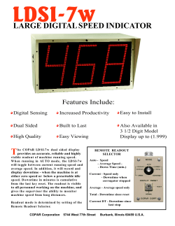Large Digital Speed Recorder
