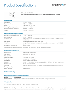 Product Specifications