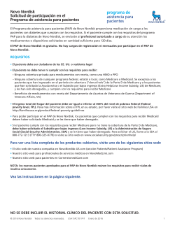 programa de asistencia para pacientes