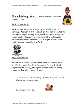 Black History Month