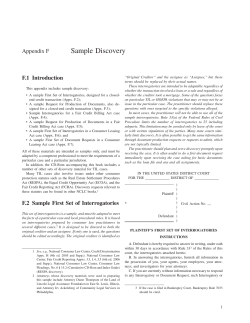 TIL Appendix F Sample Discovery