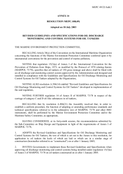 MEPC 49/22/Add.2 ANNEX 14 RESOLUTION MEPC.108(49