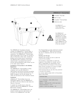 datasheet - ARMADILLO&trade; Foundation System