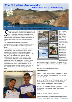 October 2014 - St Helena &laquo; Government