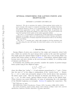 Optimal stretching for lattice points and eigenvalues
