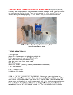 The Best Base Camp Stove You`ll Ever Build!