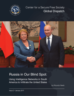 Russia in Our Blind Spot: Using Intelligence Networks in South