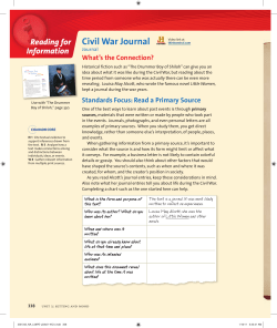 Civil War Journal