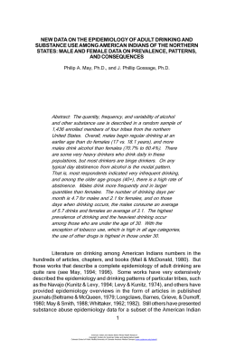 American Indian and Alaska Native Mental Health Research: The