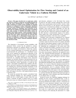 Observability-based Optimization for Flow Sensing and Control of an