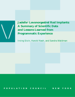 Jadelle&reg; Levonorgestrel Rod Implants: A Summary of Scientific