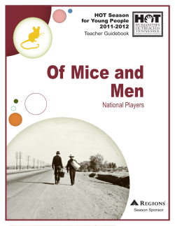 Of Mice and Men