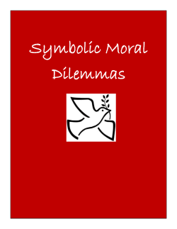 Symbolic Moral Dilemmas - Susan Hendricks Grover