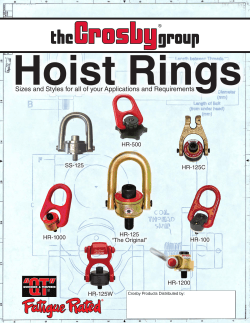 Sizes and Styles for all of your Applications and Requirements