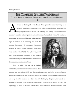 THE COMPLETE ENGLISH TRADESMAN: