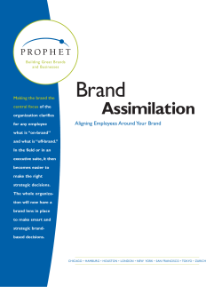 Brand Assimilation - Carmichael Centre