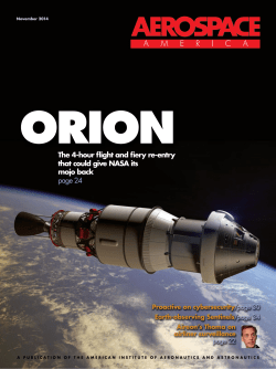 The 4-hour flight and fiery re-entry that could give NASA its mojo
