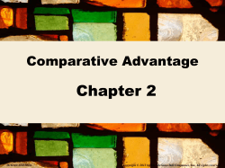 comparative advantage