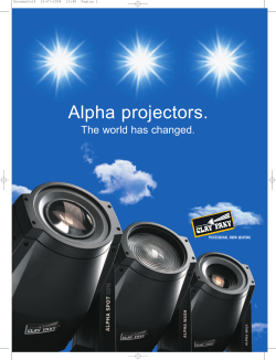 Alpha 575 - Clay Paky