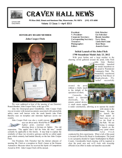 craven hall news craven hall news - Craven