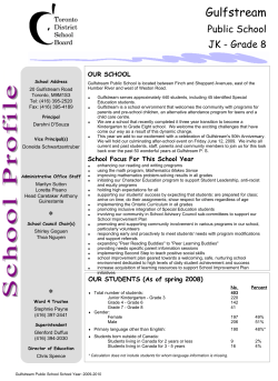 Gulfstream - Toronto District School Board