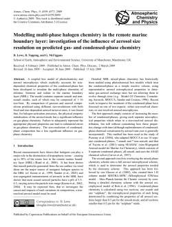 Modelling multi-phase halogen chemistry in the remote marine