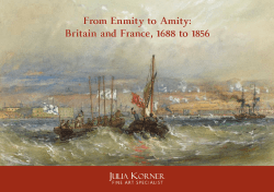 Britain and France, 1688 to 1856