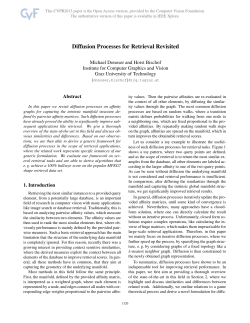 Donoser_Diffusion_Pr.. - The Computer Vision Foundation