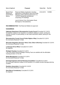 2015/0996 - Reserve Matters Application, including appearance