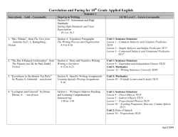 Semester 1 - Schoolwires.net