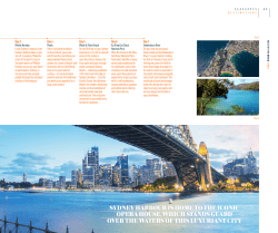 sydney harbour is home to the iconic opera house, which stands