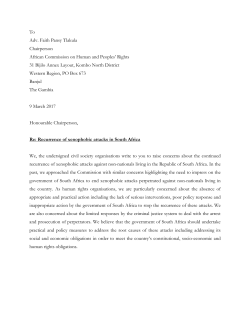 letter - Legal Assistance Centre