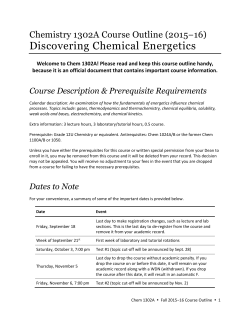 Discovering Chemical Energetics
